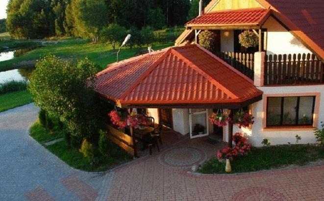 Gosciniec Czapla Panzió Dywity Kültér fotó